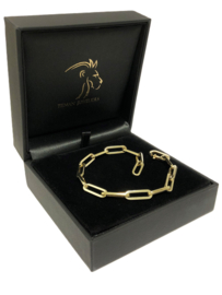 14 K Gouden Anker Schakel Armband - 20 cm / 15 g