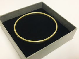 Zilveren Slaven Armband (14 K Goud Verguld )