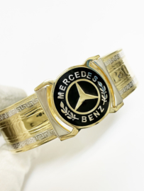14 K Gouden Heren Armband Mercedes - 24,5 g / 2,5 cm