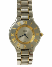 Cartier Must de 21 Staal Goud Quartz - 31 mm / Type 1330