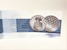 2005 - 60 Jaar Vrede en Vrijheid Goud 10 Euro en Zilver 5 Euro PROOF