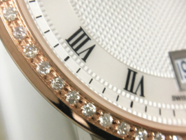 Frederique Constant Geneve Diamond  Rosé Polshorloge 0.5 crt H / VSl