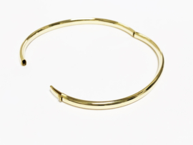 14 K Gouden Slaven Armband - 6,85 g / 4 mm / 18 cm