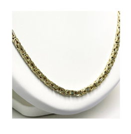 14 Karaat Massief Gouden Koningsketting Byzantijns 60 cm / 65,2 g