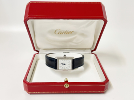 Must de Cartier Tank Quartz Zilver - Dames Polshorloge