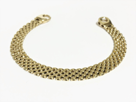 14 K Gouden Heren Schakel Armband - 20 cm / 18,75 g