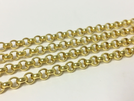 14 K Gouden Jasseron Collier - 65 cm / 16,9 g