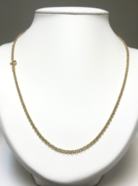 8 Karaat Jasseron Collier - 60 cm / 13,4 g / 3,3 mm