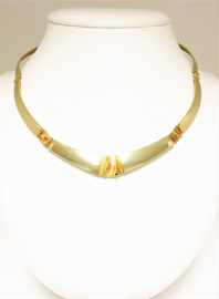 Fins Designer Riitta Hakala -  14 K Gouden Collier - 45 cm / 22,26 g