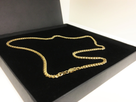 14 K Gouden Gourmet Schakel Ketting - 51 cm / 24,8 g