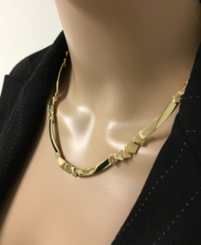 14 K Gouden Collier - Finse Designer Riitta Hakala / Stijl Lapponia