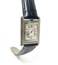 Cartier Tank Basculante 2386 Stainless Steel White Roman Dial - Incl. Garantie