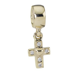 PANDORA 14 K Gouden Moments Armband met Diverse Gouden Bedels twv € 9.116,-