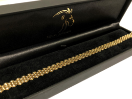14 K Gouden Rolex Schakel Armband - 23 cm / 14 g/ 7.5 mm