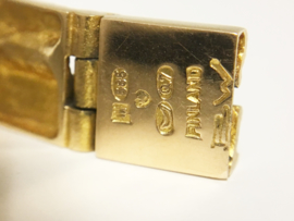 LAPPONIA 14 K Gouden Armband Björn Weckstrom