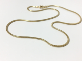 14 K Gouden Slangen Collier - 42,5 cm / 7,45 g