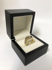 14 K Massief Tricolor Gouden Heren Rolex Ring - 10,55 g