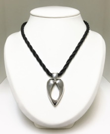 PIAGET - 18 K Witgouden Hanger / Koord Ketting - ca 70 cm