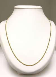 14 K Gouden Fantasie Schakel Ketting - 70 cm / 7,25 g