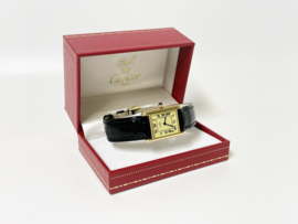 Must de Cartier Tank Midsize Quartz Ivory Roman Dial - Incl Garantie Cartier