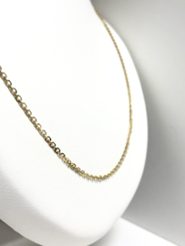 18 K Gouden Anker Schakel Ketting - 60 cm / 4,68 g