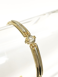 Le Chic 18 K Bicolor Gouden Armband 0.25 crt Diamant Top Wesselton IF