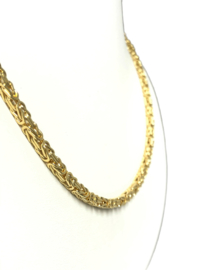 14 Karaat Massief Gouden Koningsketting - 60 cm / 44,5 g / 3,5 mm