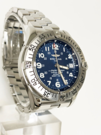 Breitling Superocean Chronometer Automatic 42 mm Blue Arabic Dial - Full Set