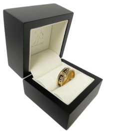 18 Karaat Gouden Antieke Engelse Memory Band Ring 1941 - London