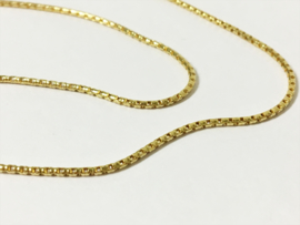 Una a Erre 18 K Gouden Venetiaans Collier (rond) - 43 cm