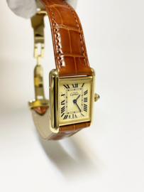 Must de Cartier Tank Midsize Quartz Ivory Roman Dial - Incl Cartier Garantie