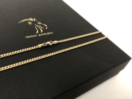 14 K Gouden Gourmet Schakel Ketting - 60 cm / 10,95 g