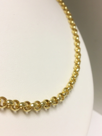 14 K Gouden Jasseron Collier - 65 cm / 16,9 g