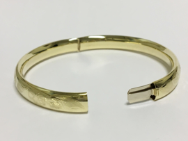 14 K Gouden Slaven Armband (bewerkt) - 18,5 g