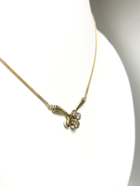 Gouden Gourmet Colier Briljant Geslepen Diamant 0.30 ct - G/VS