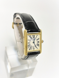 Must de Cartier Tank Midsize 5057001 White Roman Dial Incl Garantie