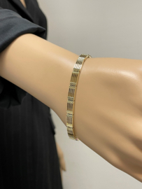 14 Karaat Gouden Schakel Armband - 18 cm / 21,2 g