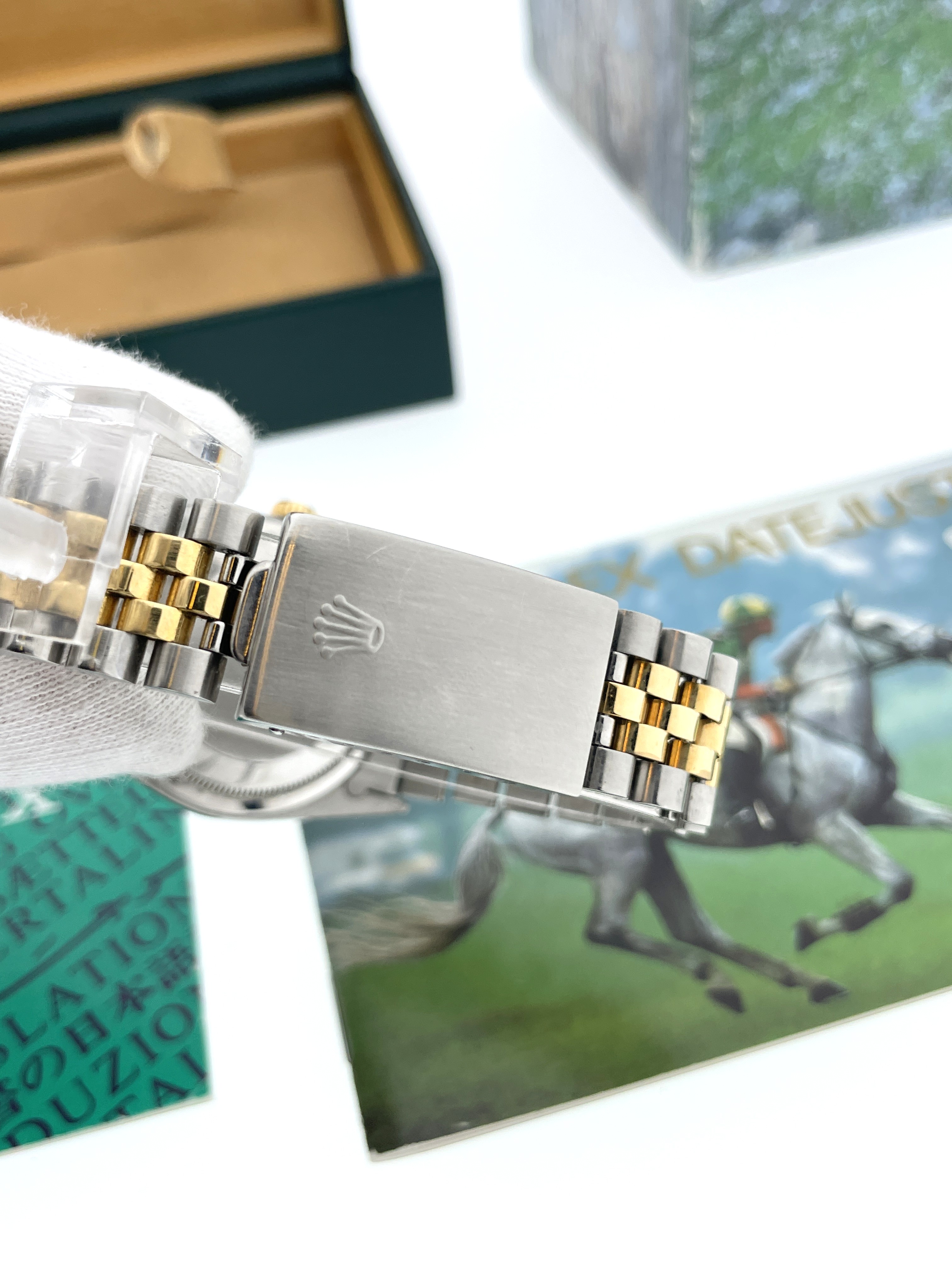 Rolex Datejust 16233 Goud/Staal 36 mm Heren Polshorloge - 1991 / Set
