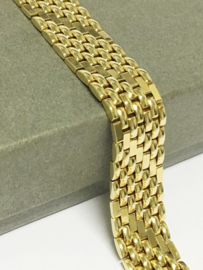 14 K Gouden Schakel Armband - 18 cm / 23,95 g