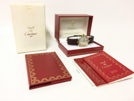 Cartier Must de Cartier Vermeil Ronde - 30 mm / Unisex Incl Certificaat 1990