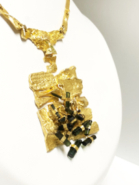 Lapponia Flowering Wall - 18 K Gouden Design Collier Weckström Grand Prix 1965