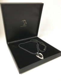 PIAGET - 18 K Witgouden Hanger / Koord Ketting - ca 70 cm