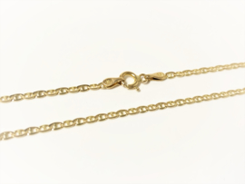 14 K Gouden Gucci Schakel Ketting - 43 cm / 3,15 g