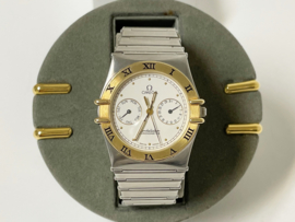 Omega Constellation XL Day Date  Staal / Goud  - 34 mm Omega Box