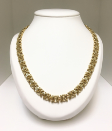 14 Karaat Gouden Koningsketting - 55,5 cm / 97,33 g