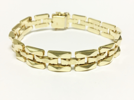 14 K Gouden Schakel Armband - 19,5 cm / 22,45 g