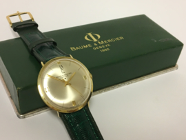 14 K Gouden Baume & Mercier Geneve 1960 - Handopwinder / 34,6 mm