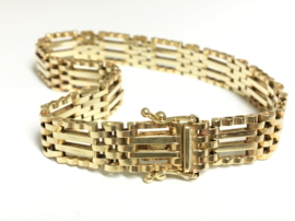 14 K Gouden Schakel Armband - 19 cm / 16,5 g