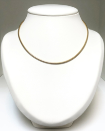 14 K Gouden Slangen Collier - 42,5 cm / 12,75 g