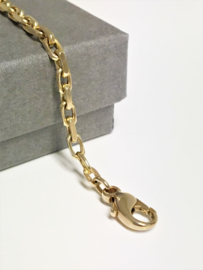 14 K Gouden Anker Schakel Armband 21,5 cm / 8,7 g